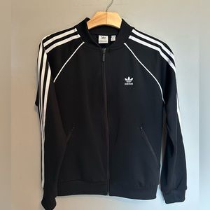 SOLD!! Adidas three stripe track jacket